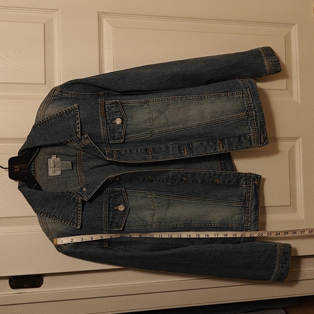 RARE 70s JEANS JACKET Calvin Klein Jeans 100% cotton UNISEX excellent condition